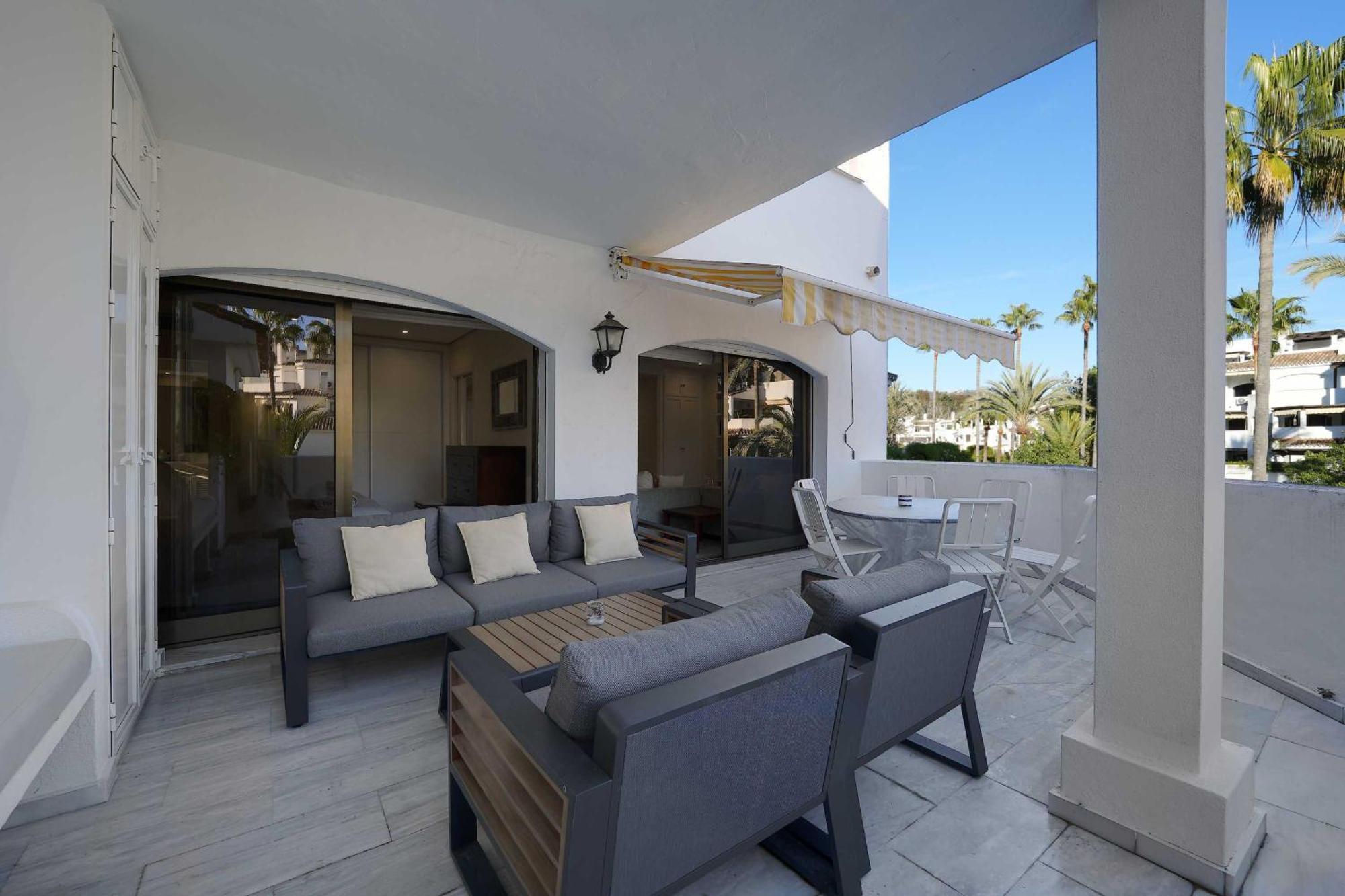 1104 First Line Beach Apartment Golden Beach Pool 마르베야 외부 사진