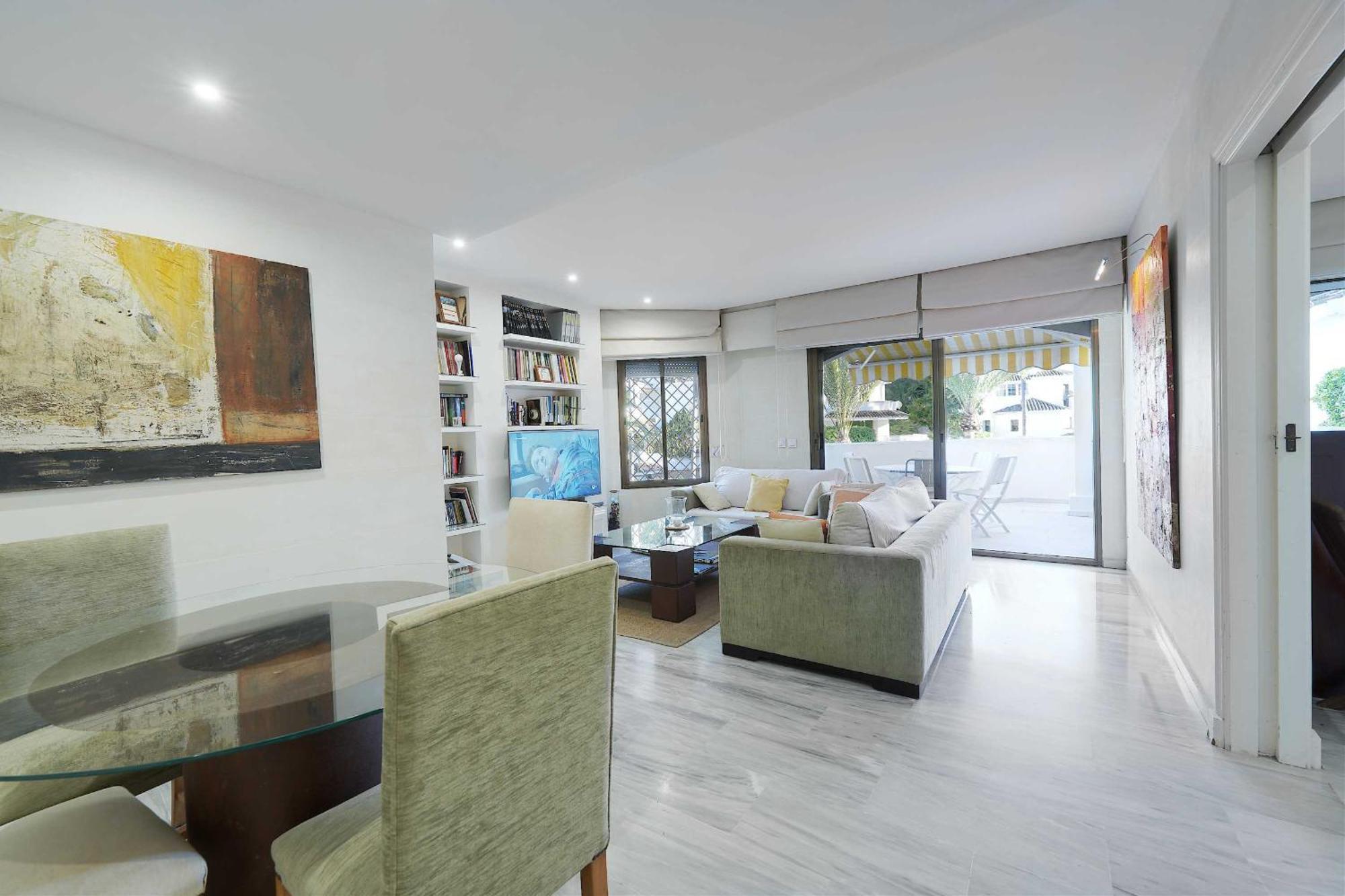1104 First Line Beach Apartment Golden Beach Pool 마르베야 외부 사진